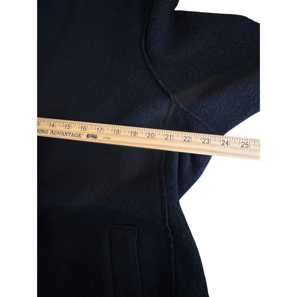 ✨ J.CREW DAPHNE TOPCOAT - Italian Boiled Wool - Size 18 - Excellent Condition ✨ - Picture 10 of 11